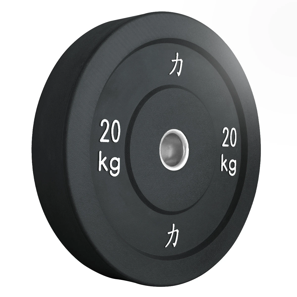 150KG Set - Riot Bumper Plates, Schwarz – Bild 5