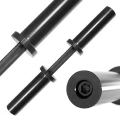 Olympia-Kurzhantelstange, Drehbare Scheibenaufnahmen