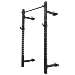 Riot Wandmontiertes Faltbares Rack - 2,32m Hoch, Schwarz