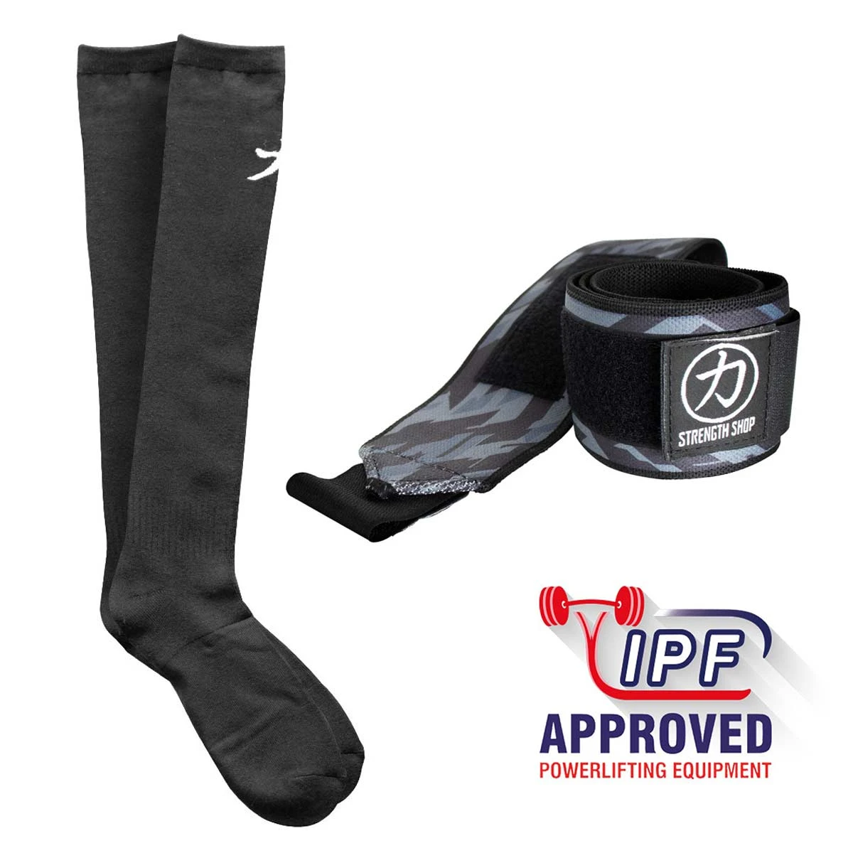 Handgelenkbandagen, Mittelfest, Dark Camo - IPF/BVDK-STANDARD (1 Paar) - IPF/BVDK Zertifiziert – Bild 2